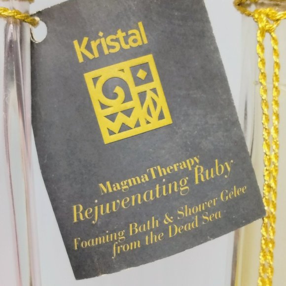 Vintage Kristal Magma Therapy 3pc Foaming Bath Shower Gel Dead Sea Sealed 1994 - Picture 13 of 16